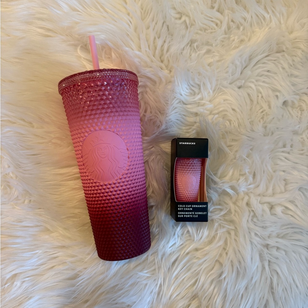 Starbucks Gradient Pink Tumbler with Straw